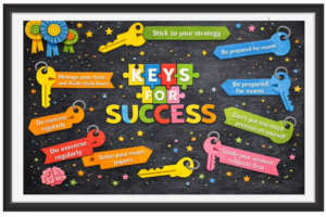 'Keys for sucess'-Classroom Display Flex Banner(6ft by 4ft)