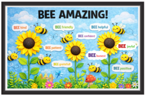 'Be amazing!'-Classroom Display Flex Banner(6ft by 4ft)