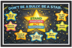 'Don't be a bully. be a star.'-Classroom Display Flex Banner(6ft by 4ft)