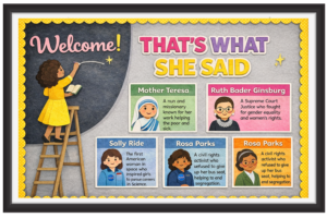 'Welcome'-Classroom Display Flex Banner(6ft by 4ft)