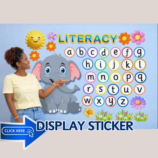 Sticker display board