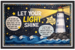 'Let your light shine'-Classroom Display Flex Banner(6ft by 4ft)