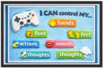 'I can control my...'-Classroom Display Flex Banner(6ft by 4ft)