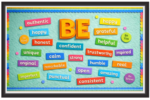 'BE Motivational words'-Classroom Display Flex Banner(6ft by 4ft)
