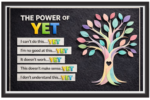 'The power of yet'-Classroom Display Flex Banner(6ft by 4ft)